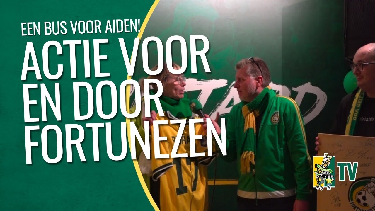 EEN BUS VOOR AIDEN! - ACTIE voor en door FORTUNEZEN! - Fortuna SC TV