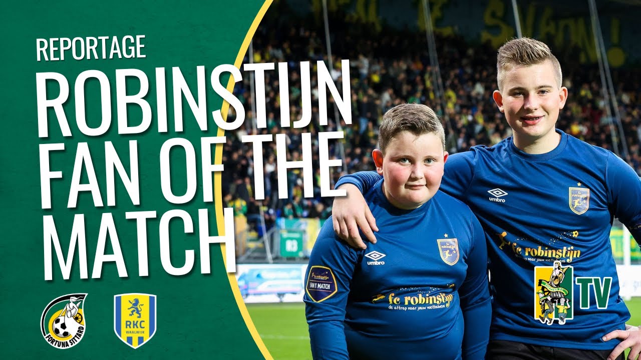 FC ROBINSTIJN: FAN OF THE MATCH met Quinn & Keano! - Fortuna SC TV