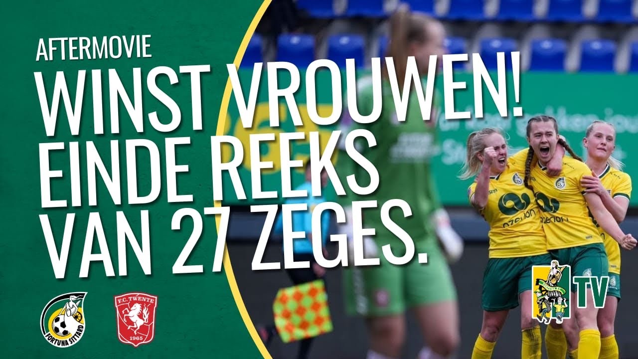FORTUNA VROUWEN STUNTEN tegen KOPLOPER FC TWENTE!  - Fortuna SC TV
