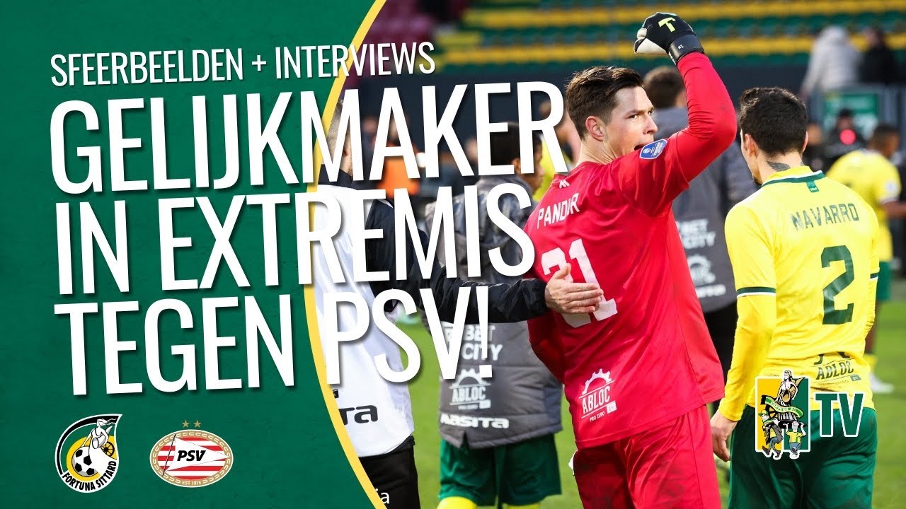 GELIJKMAKER IN EXTREMIS tegen PSV Eindhoven & HELDENROL voor IVOR PANDUR! - Fortuna SC TV