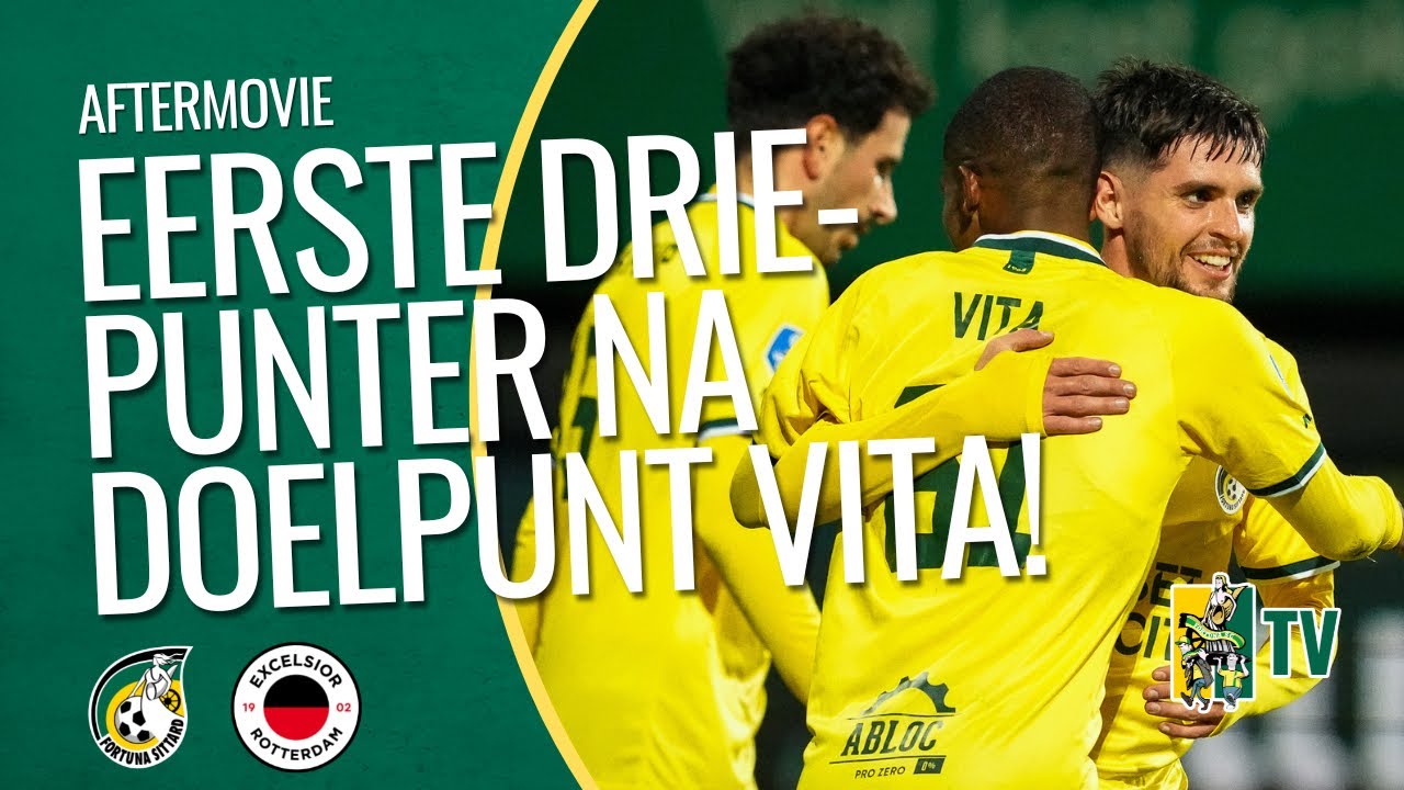 GOAL RÉMY VITA zorgt voor EERSTE 3 PUNTEN tegen Excelsior! - Fortuna SC TV