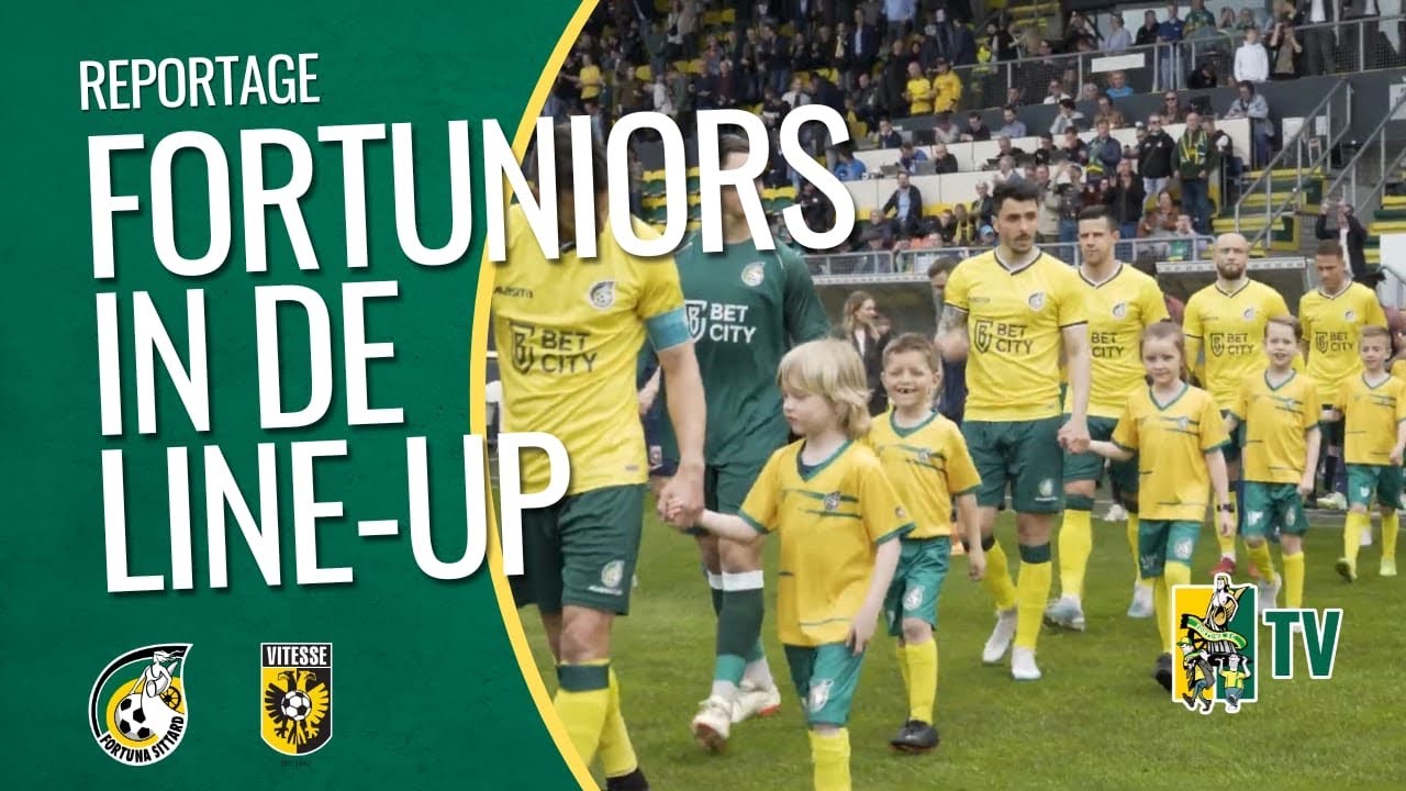 MEELOPEN met de FORTUNIORS LINE-UP! - Fortuna SC TV