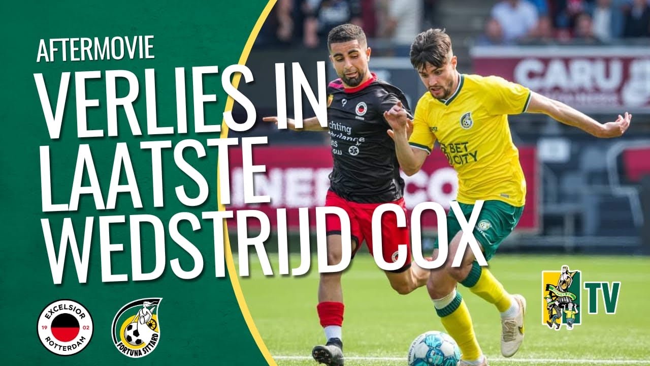 NEDERLAAG bij LAATSTE AWAYDAY & LAATSTE WEDSTRIJD van GEORGE COX! - Fortuna SC TV