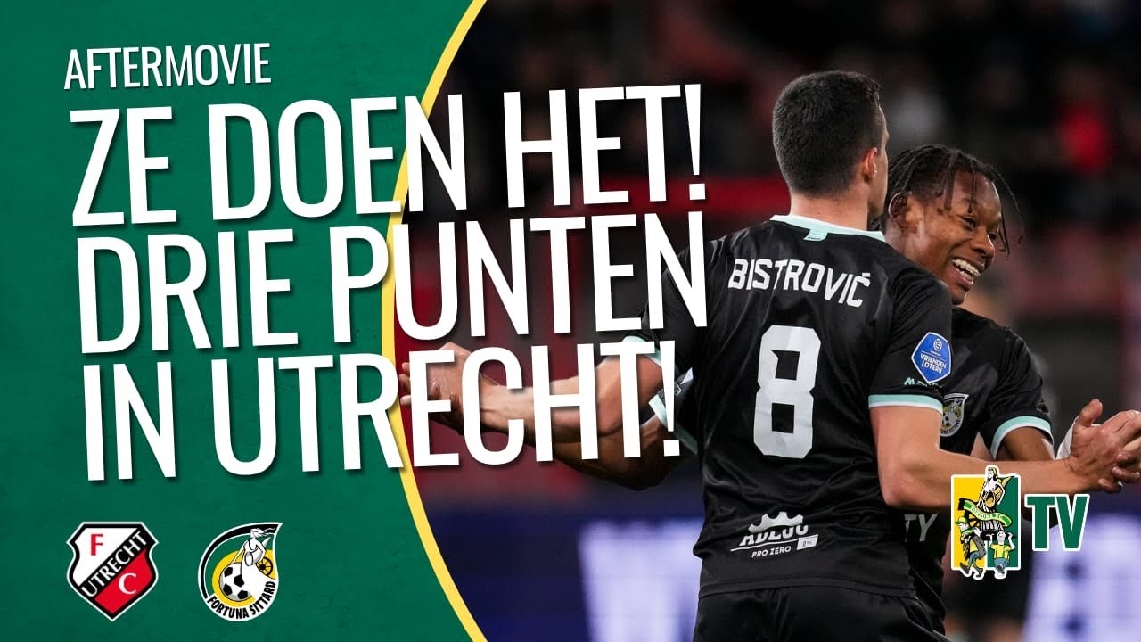 NOSLIN MATCHWINNER in COMEBACK tegen FC Utrecht! - Fortuna SC TV