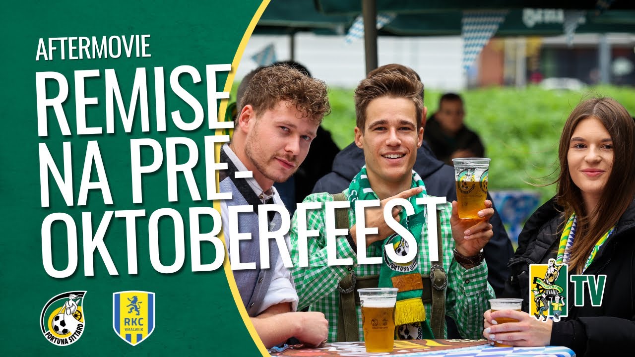 OKTOBERFEST PRE-PARTY & REMISE tegen RKC Waalwijk! - Fortuna SC TV