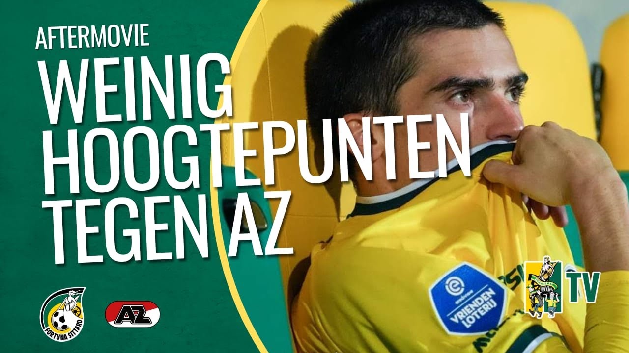 ONDERMAATS OPTREDEN op EIGEN VELD tegen AZ! - Fortuna SC TV