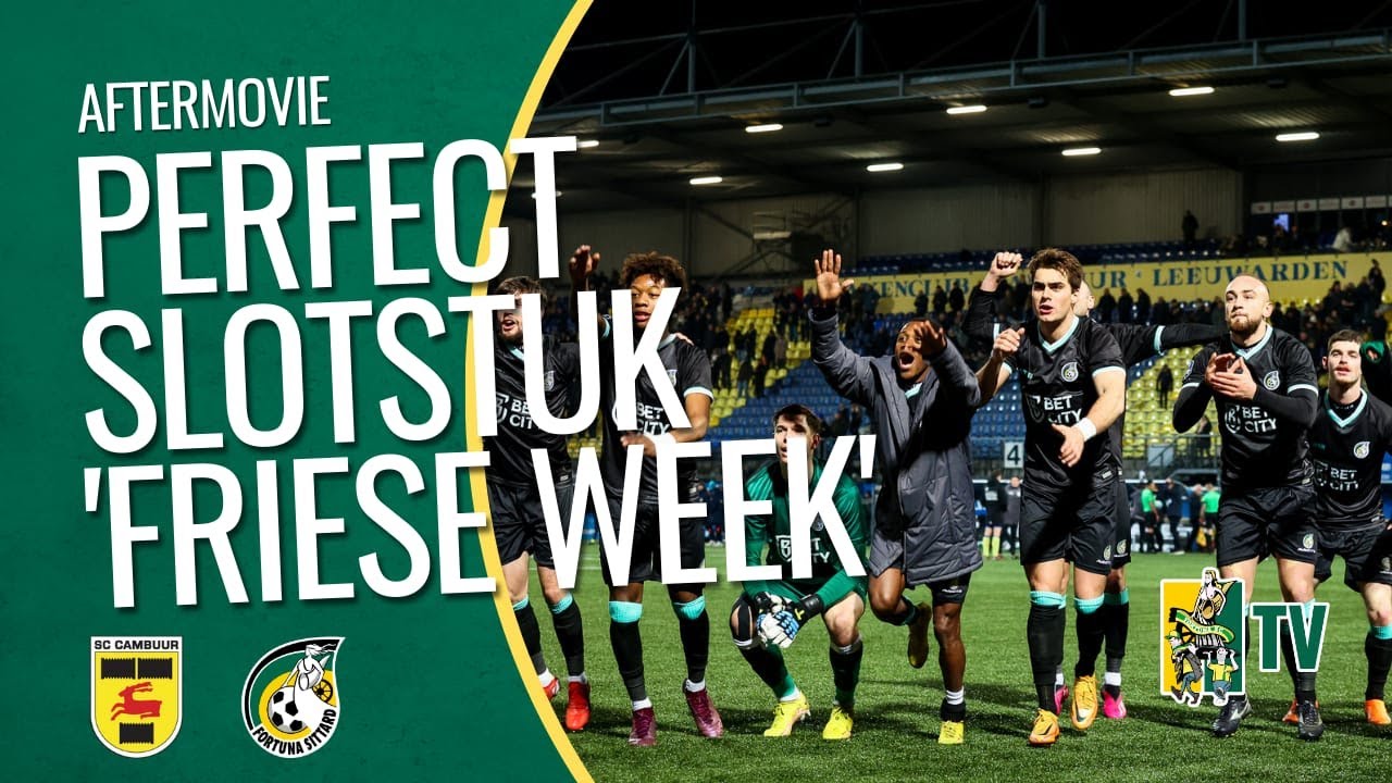 PERFECTE FRIESE WEEK: WINST tegen SC CAMBUUR! - Fortuna SC TV