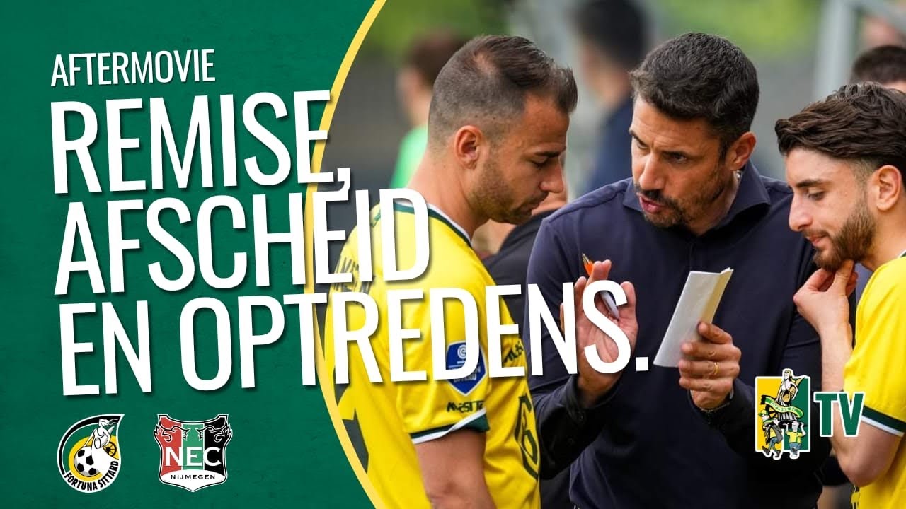 REMISE in LAATSTE MINUUT TEGEN NEC, AFSCHEID van SPELERS & OPTREDENS! - Fortuna SC TV