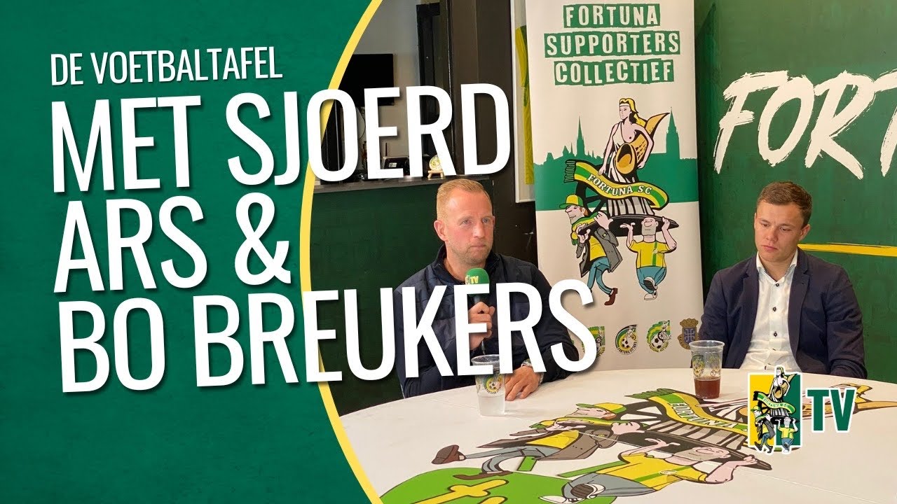 SJOERD ARS & BO BREUKERS in DE VOETBALTAFEL! - Fortuna SC TV