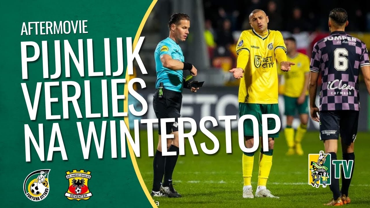 TELEURSTELLENDE HERVATTING van de Eredivisie tegen Go Ahead Eagles - Fortuna SC TV
