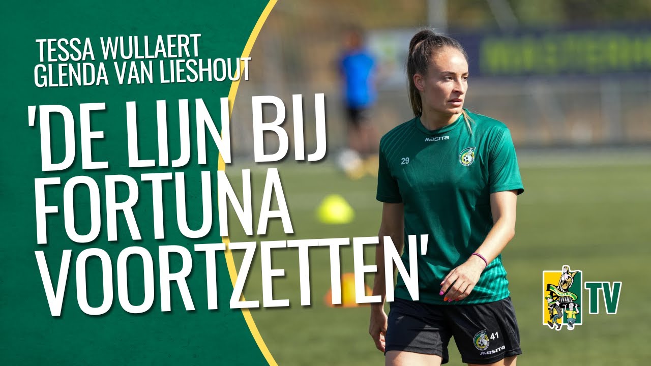 TESSA WULLAERT spreekt HAAR AMBITIES uit! - Fortuna SC TV (interview)