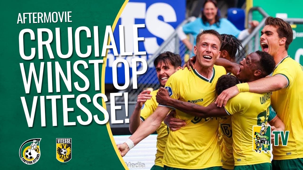 VEILIG na CRUCIALE WINST tegen VITESSE! - Fortuna SC TV