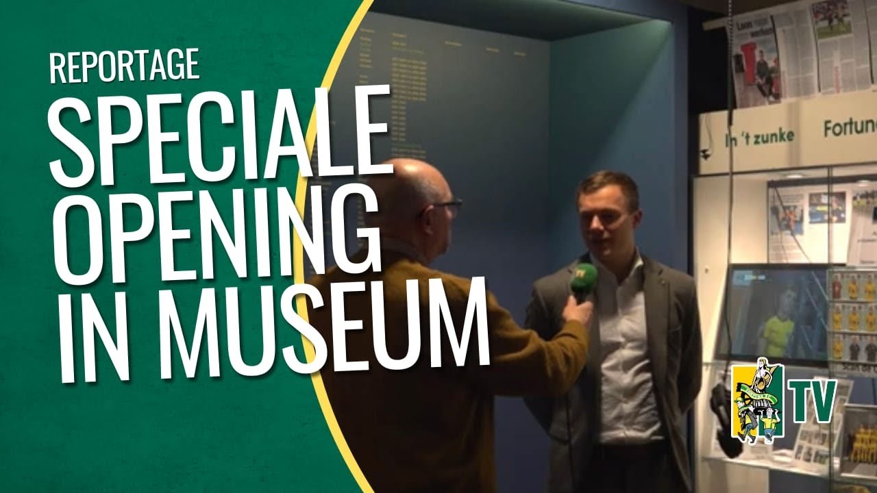 VITRINE voor FORTUNA VROUWEN in het FORTUNA MUSEUM - Fortuna SC TV