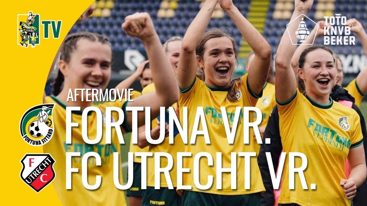HALVE FINALE BEKER BEREIKT na WINST tegen FC Utrecht Vrouwen! - Fortuna SC TV