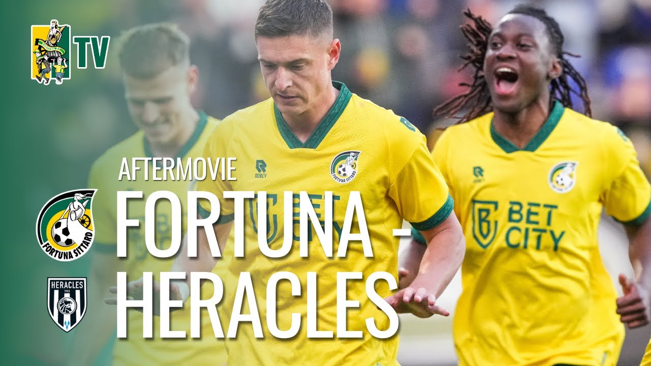 BELANGRIJKE OVERWINNING voor LIJFSBEHOUD tegen Heracles! - Fortuna SC TV