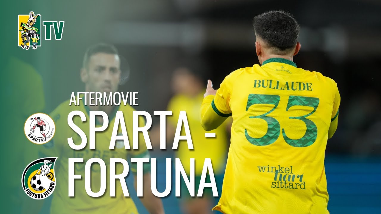 EEN PUNTJE tegen SPARTA op het KASTEEL! - Fortuna SC TV