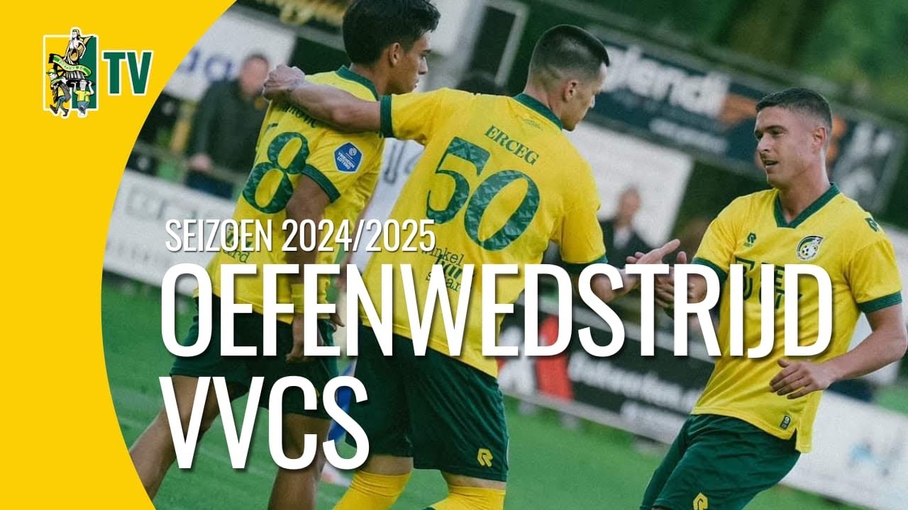 HATTRICK ERCEG in DOELPUNTRIJK OEFENDUEL tegen VVCS ! - Fortuna SC TV