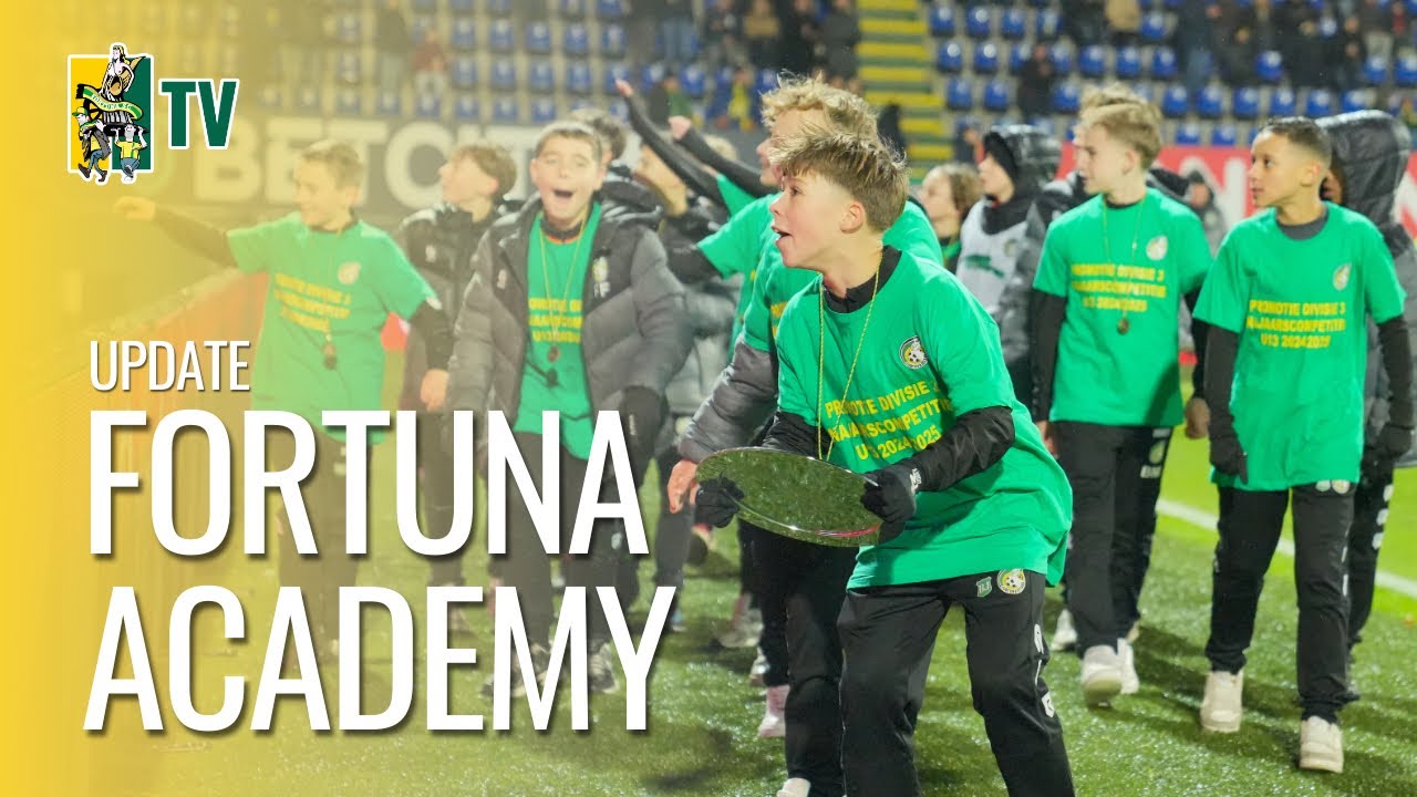 ONTWIKKELING in de ACADEMY: KAMPIOENSCHAPPEN & PROMOTIES! - Fortuna SC TV