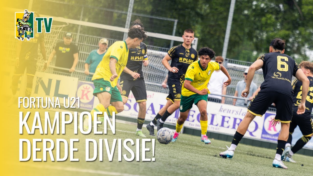 TWEEDE KAMPIOENSCHAP OP RIJ voor FORTUNA U21! - Fortuna SC TV