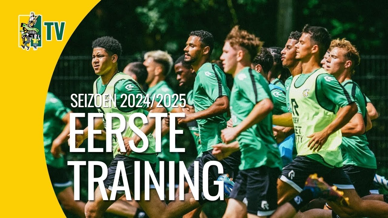 VEEL FANS bij EERSTE TRAINING SEIZOEN 24/25 ! - Fortuna SC TV