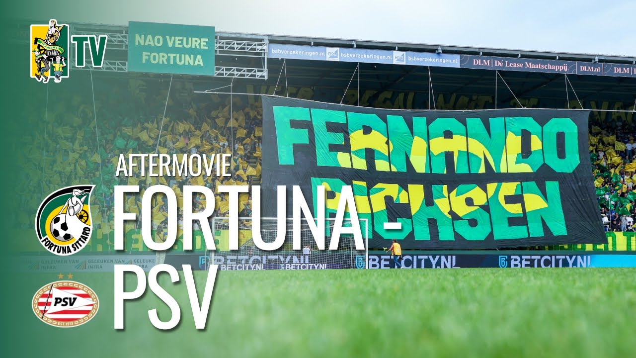WEDSTRIJD TER ERE VAN RICKSEN: STRIJDEND TEN ONDER tegen PSV! - Fortuna SC TV